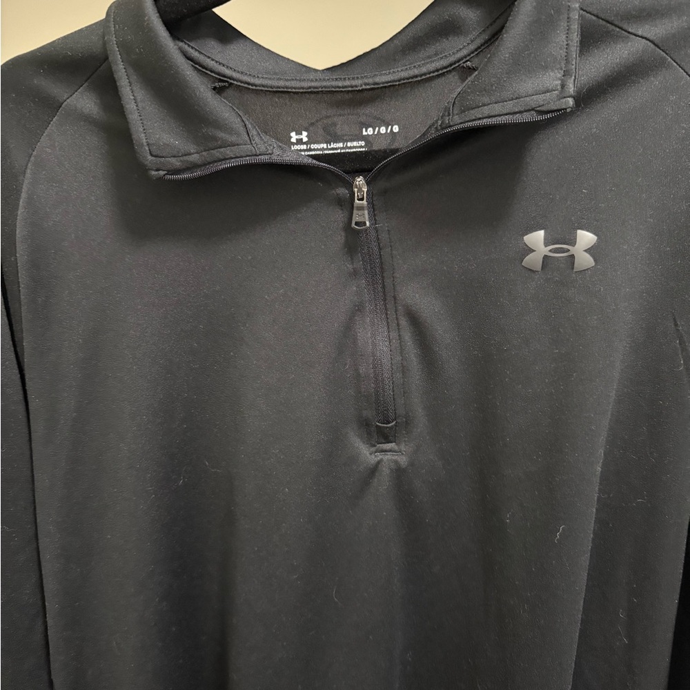Under Armour Black Quarter-Zip Pullover